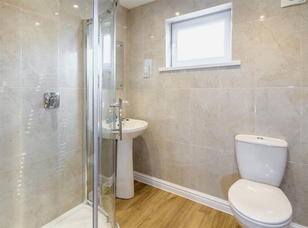 Shower room at High Kirkland Holiday Cottages: Cottage 2 in Kirkcudbright, Kirkcudbrightshire
