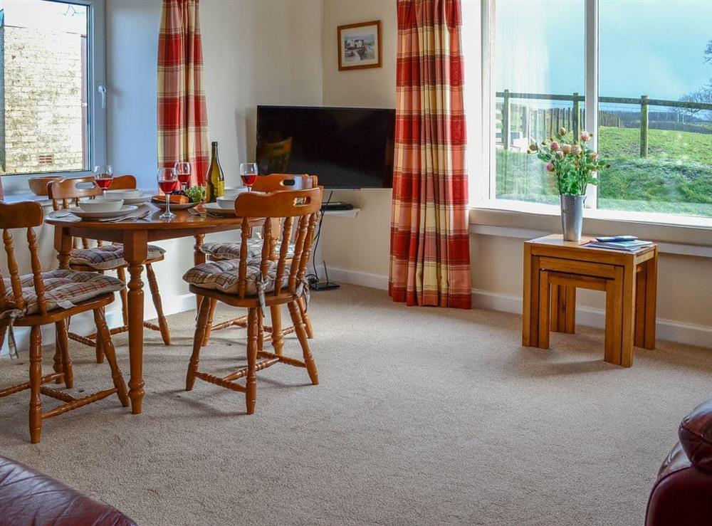 Living room/dining room at High Kirkland Holiday Cottages: Cottage 3 in Kirkcudbright, Kirkcudbrightshire