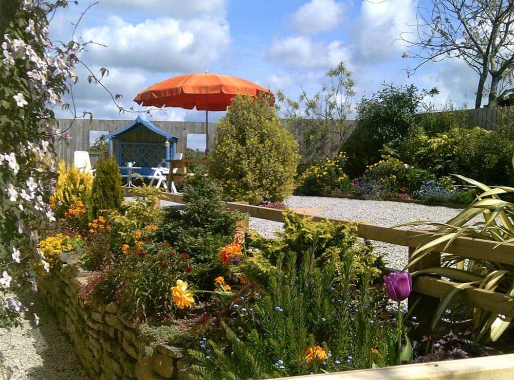 Garden at High Lanes in Praze-an-Beeble, near Hayle, Cornwall