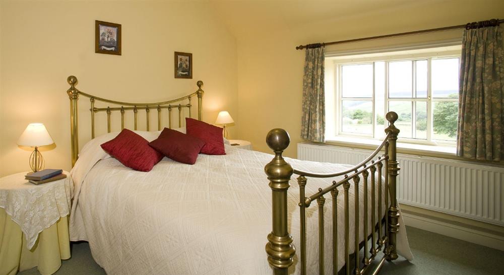 The double bedroom at High Lidmoor Farmhouse in Kirkbymoorside, North Yorkshire
