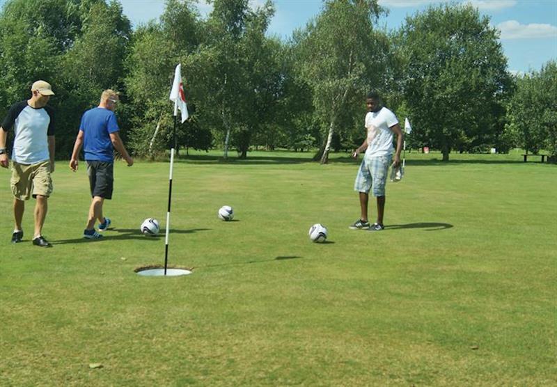 Footgolf at High Lodge in Suffolk, East of England