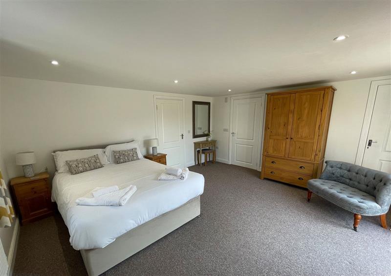 One of the 2 bedrooms at High Lodge, Washford