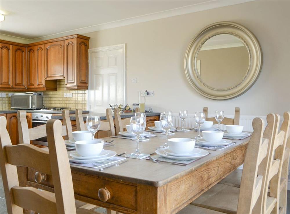 Dining Area at High Mains in Winscales, Cumbria