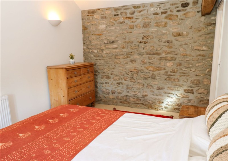 One of the 4 bedrooms at High Meadow Barn, Thornton Rust near Bainbridge