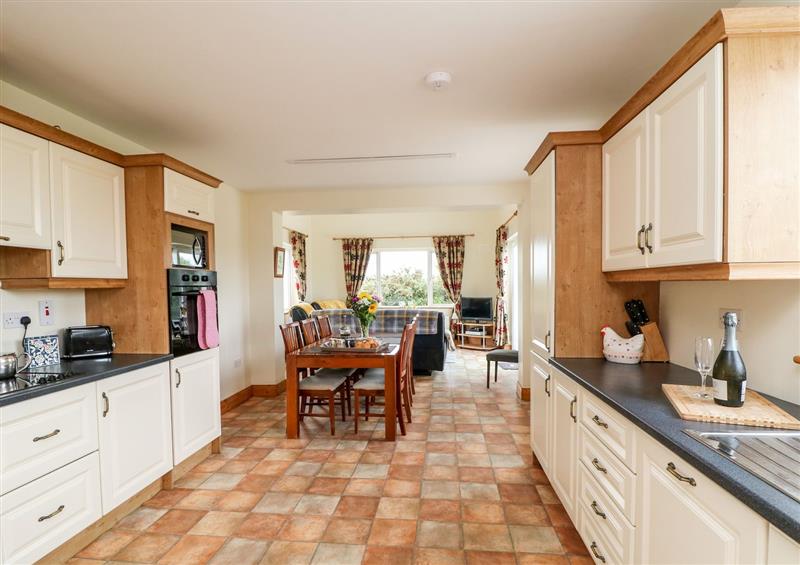 The kitchen at High Meadow House, Duncormick near Kilmore Quay