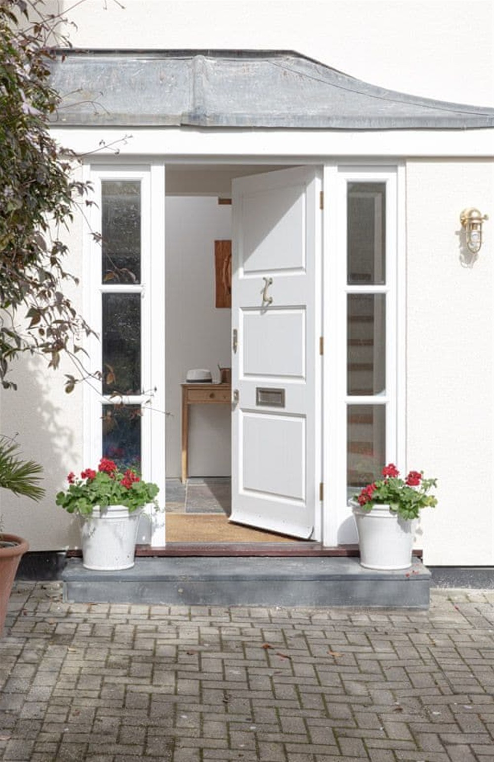 Exterior at High Meadows in St Mawes, Cornwall