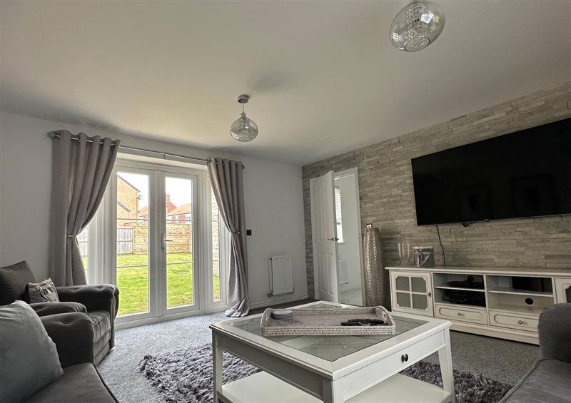 Relax in the living area at High Mill House, Scalby