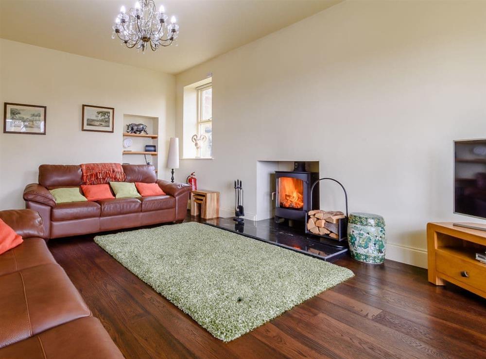 Living room at High Nook in Fylingthorpe, North Yorkshire
