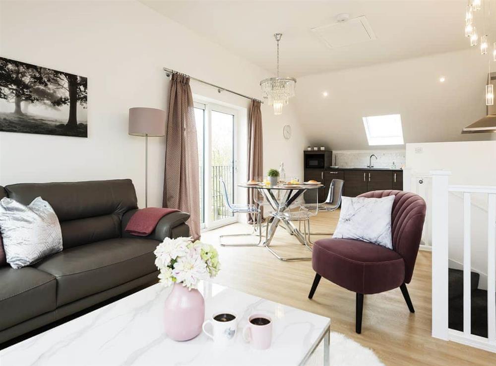 Relaxing open plan living space at Unit 1, 