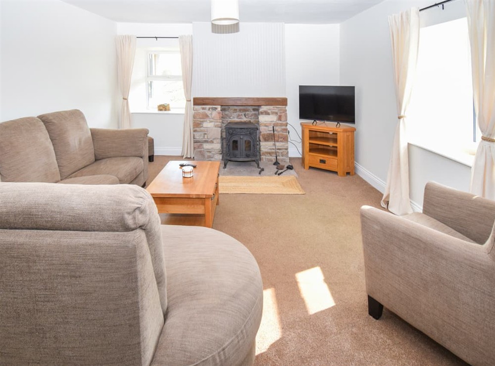 Living room at High Park House in Brough, Cumbria