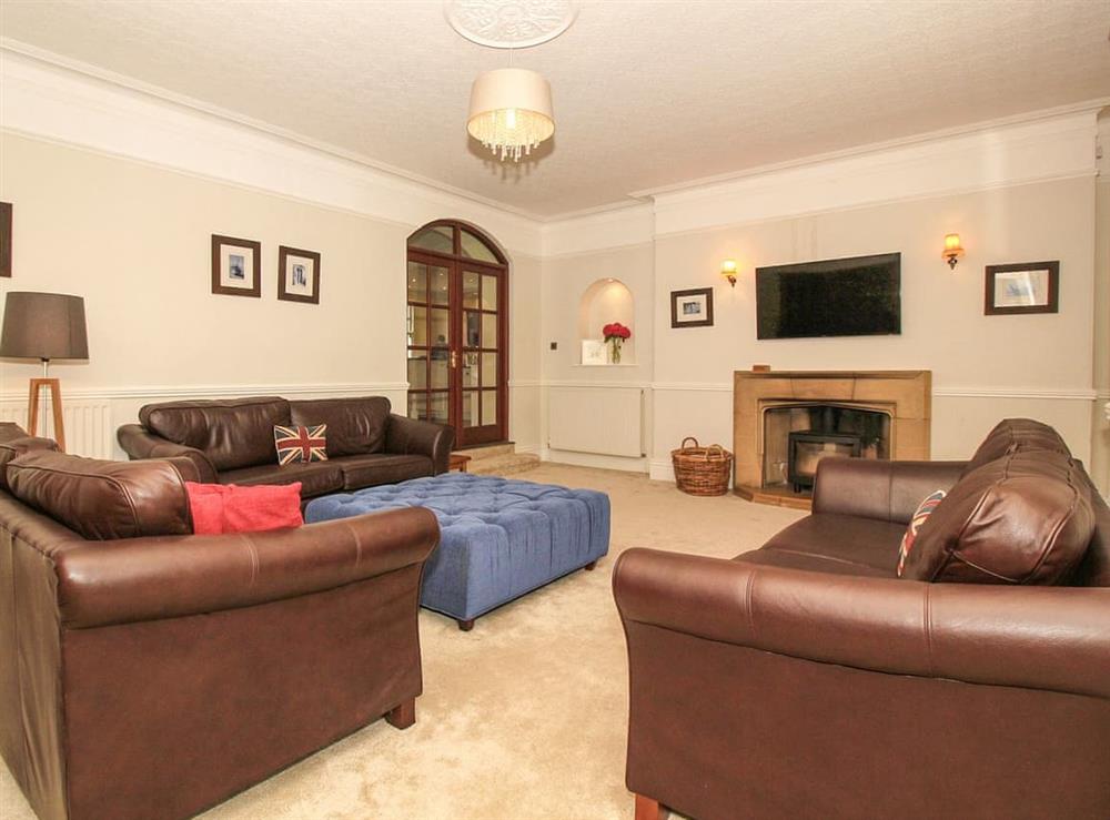 Sitting room at High Park House in Littleham, near Bideford, Devon