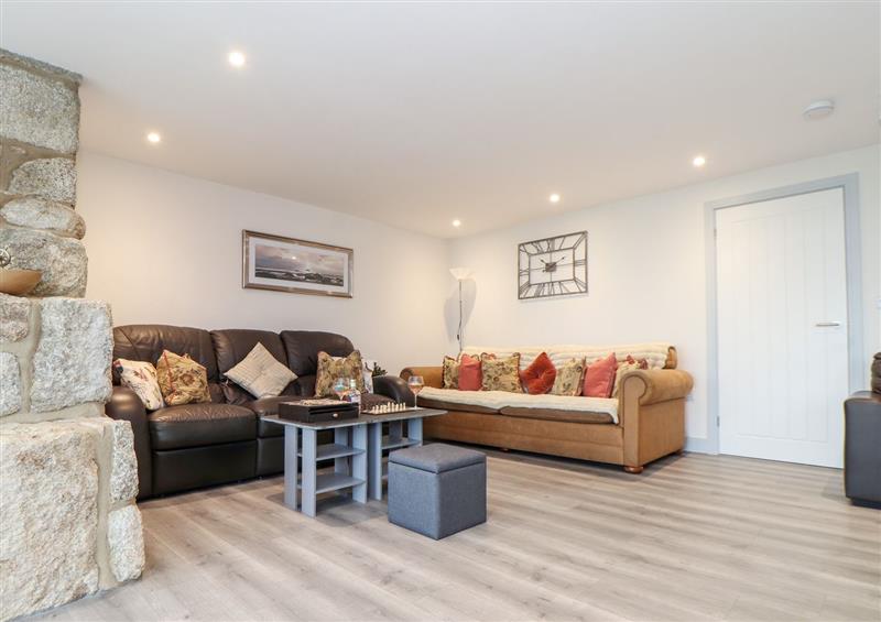 Enjoy the living room at High Park House, Sithney Parish near Helston