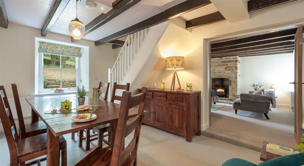 The dining room at High Peak in Scarborough, North Yorkshire
