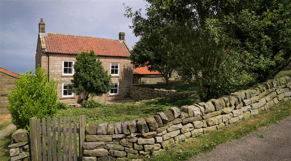 The front exterior of High Peak, Yorkshire at High Peak in Scarborough, North Yorkshire
