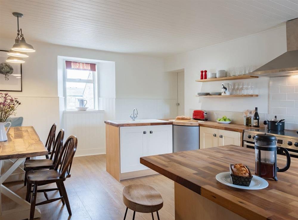 Light and airy kitchen/dining room at High Ranachan in Campbeltown, Argyll and Bute, Scotland