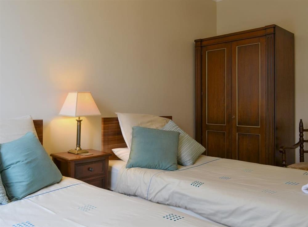 Ample storage within the twin bedroom at High Rigg (VB Gold Award) in Keswick, Cumbria
