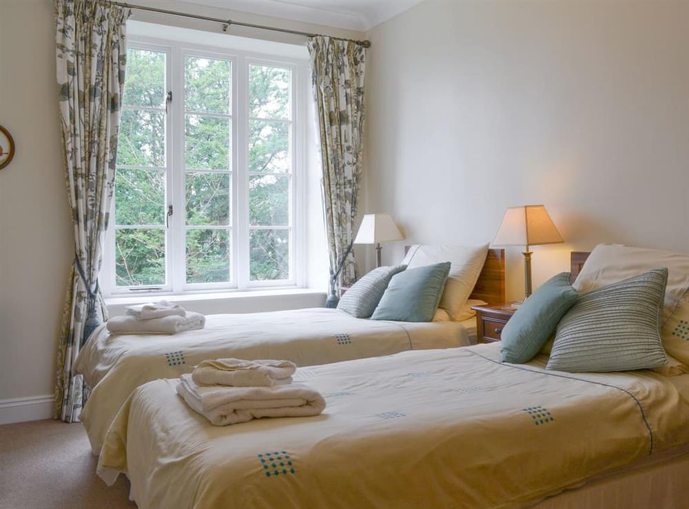 Comfortable twin bedroom at High Rigg (VB Gold Award) in Keswick, Cumbria