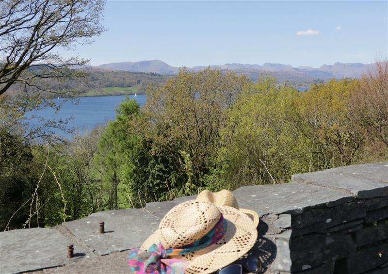 Enjoy the garden at High Rigg Apartment, Bowness-On-Windermere