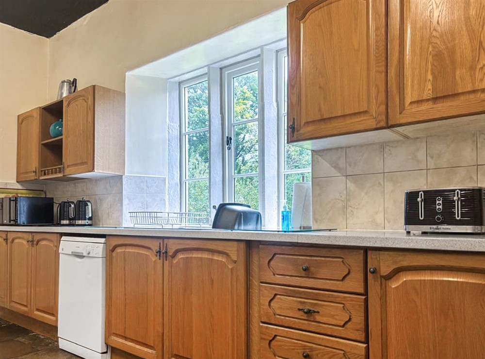 Kitchen at High Rylands in Arncliffe, North Yorkshire