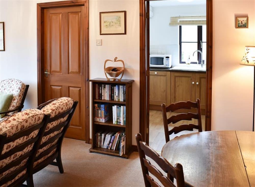 Dining area at High Sides in Reeth, near Richmond, North Yorkshire