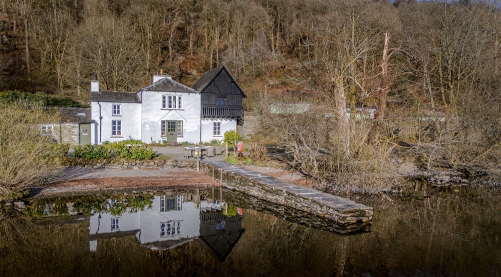 The exterior of Low Strawberry Gardens, Windermere, Cumbria at High Strawberry Gardens in Near Hawkshead, Cumbria