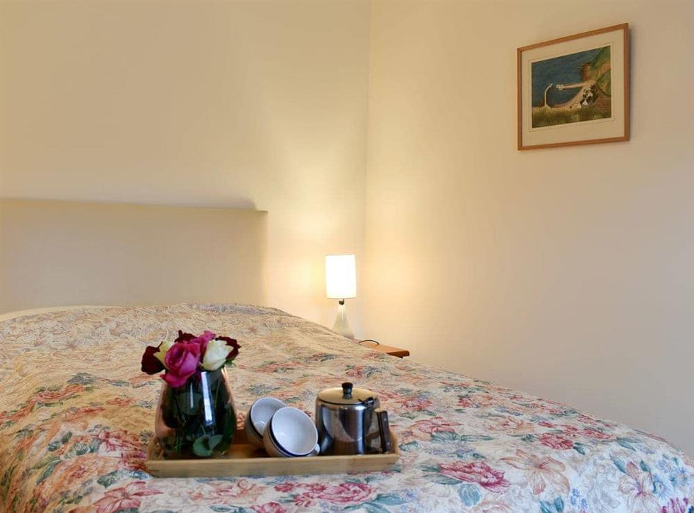 Double bedroom at High Street Cottage in Aberlour, Highlands, Banffshire