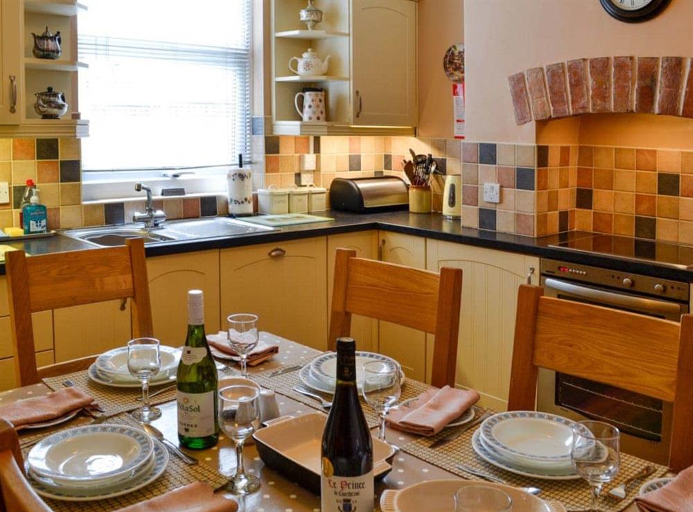 Dining Room & kitchen at High Street in Tywyn, Gwynedd