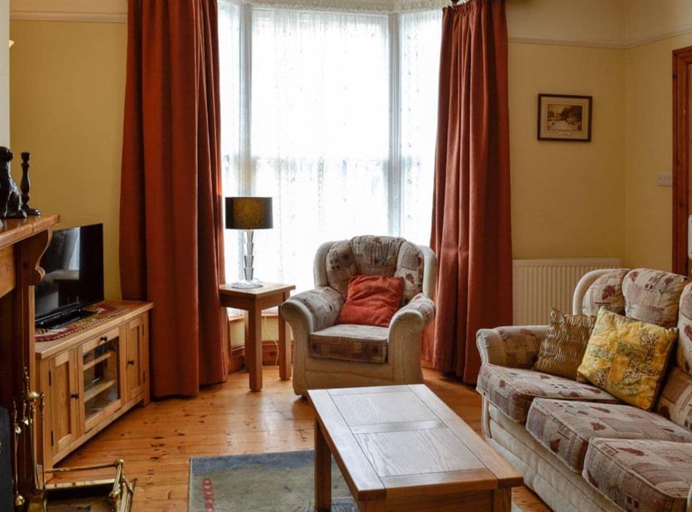 Living room at High Street in Tywyn, Gwynedd