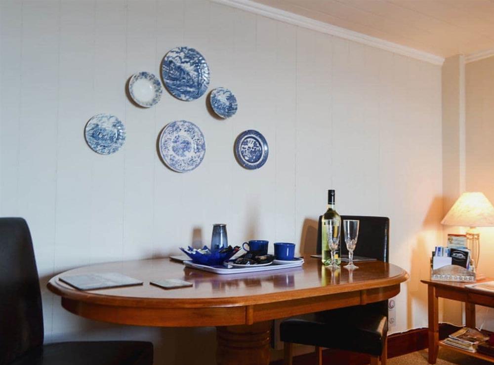 Dining Area at High Tide in Cellardyke, near Anstruther, Fife