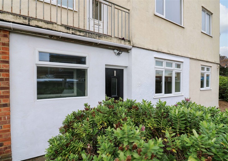 The garden in High Tide at High Tide, Whitstable