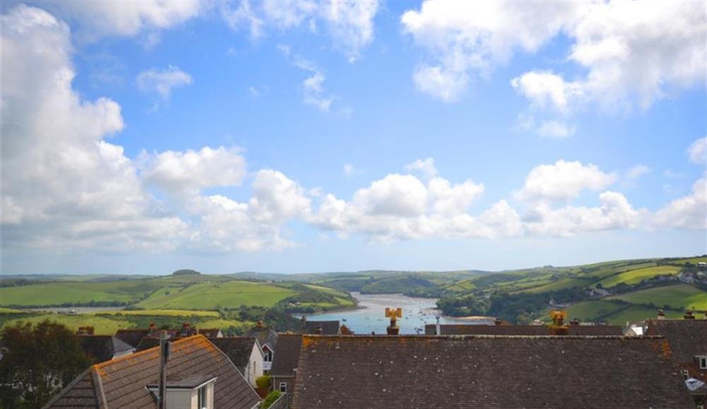 Estuary views from attic room at High Tor in Salcombe