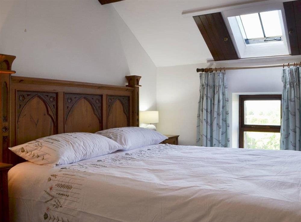 Double bedroom at High Trees Byre in Lamplugh, Cumbria