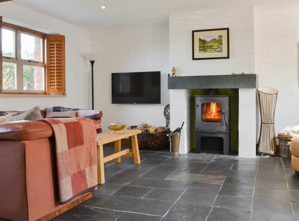 Living area at High Trees Byre in Lamplugh, Cumbria
