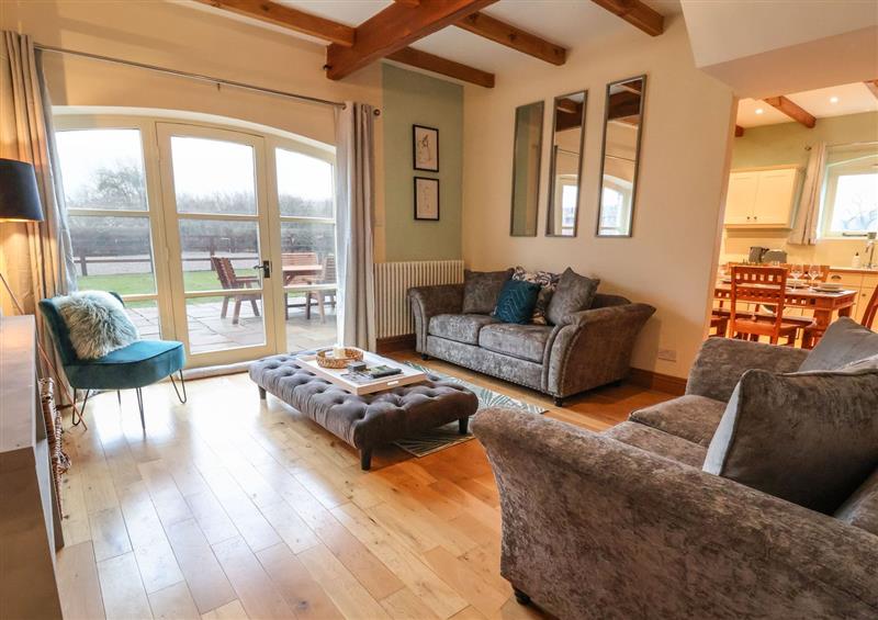 Enjoy the living room at High Trees, Moston Green near Sandbach