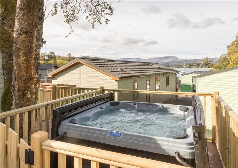 There is a swimming pool at High View Lodge, Windermere
