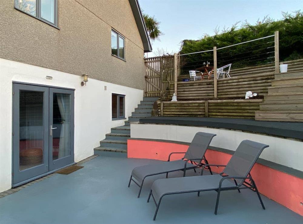 Outdoor area at High View in Truro, Cornwall