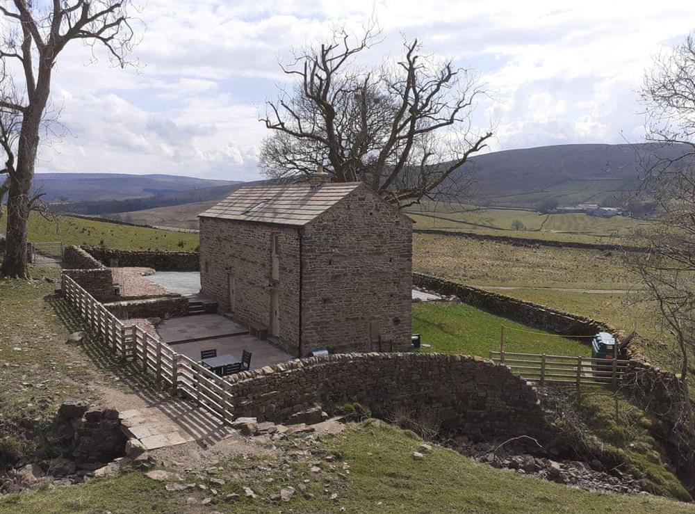 Exterior at High West End Farm House in Lunds, near Hawes, North Yorkshire