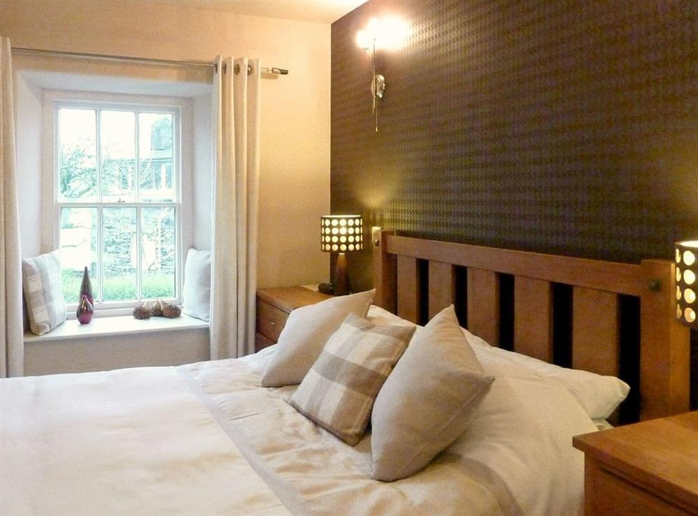 Comfy double bedroom at High White Stones in Ambleside, Cumbria