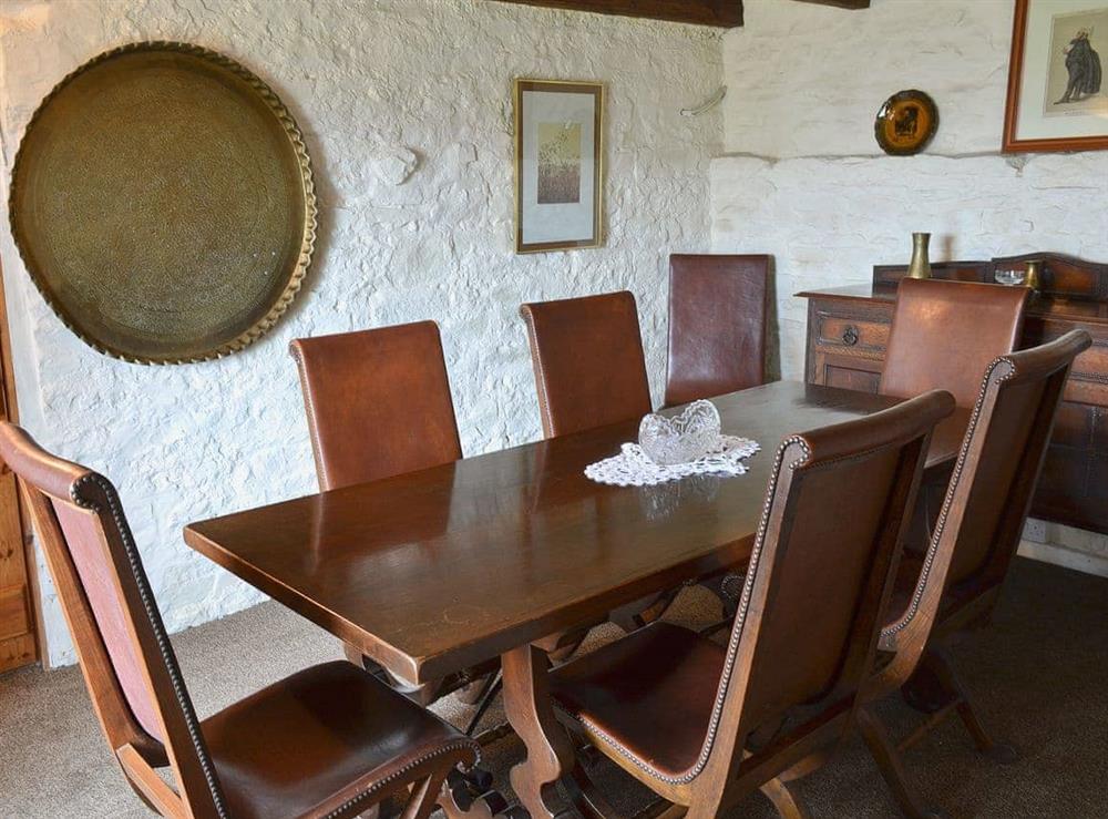 Dining room at High Windy Cottage in Garrigill, near Alston, Cumbria