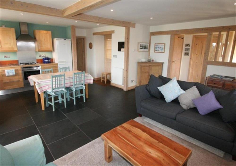 Open-plan living room (photo 2) at Highcliff Cottage in Sennen