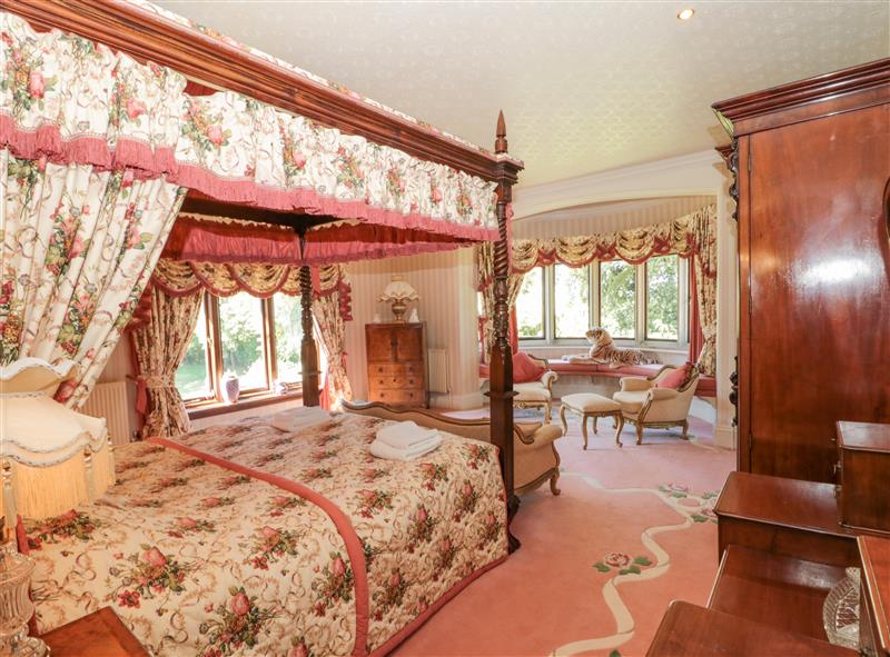 One of the bedrooms at Highcliffe Manor, Flamborough