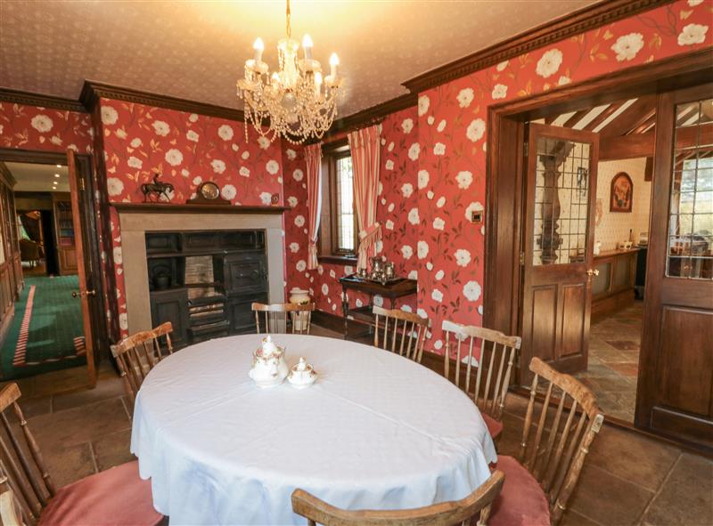 The dining room at Highcliffe Manor, Flamborough