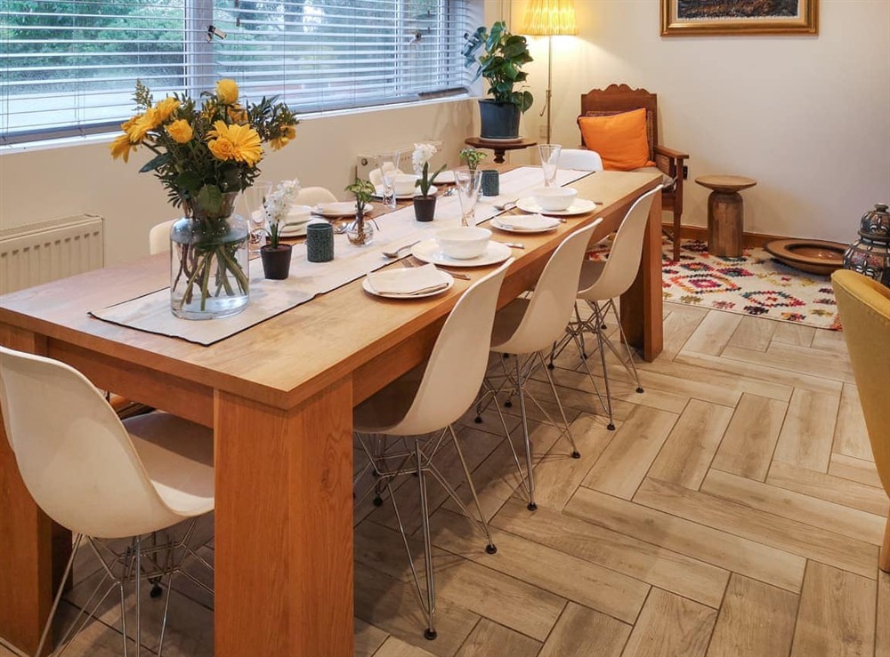Dining Area at Higher Alscott Annexe in Torrington, Devon