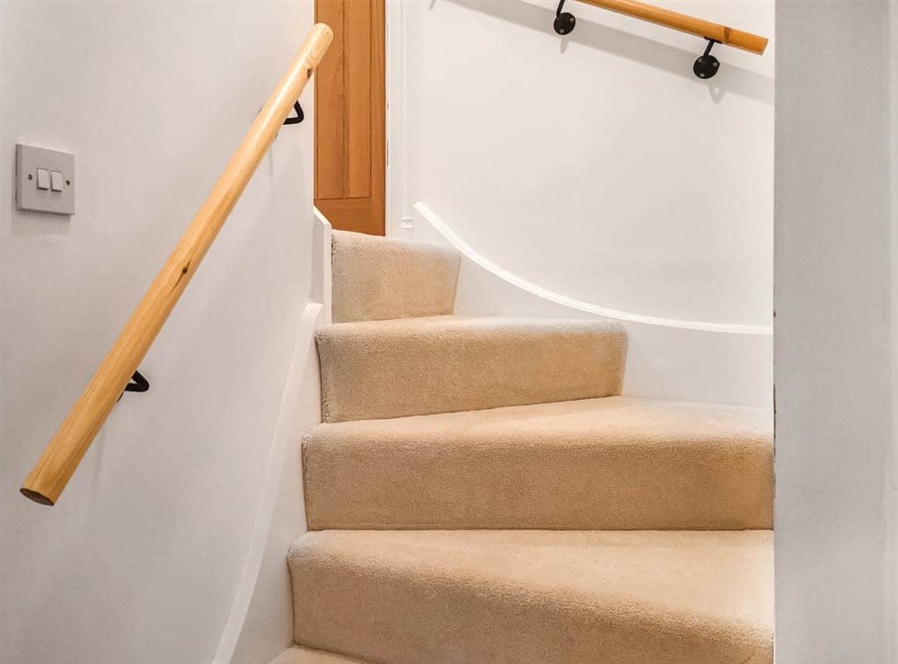 Stairs at Higher Alscott Annexe in Torrington, Devon