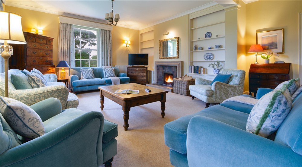 The sitting room (photo 2) at Higher Brownstone Farm in Nr Kingswear, Devon