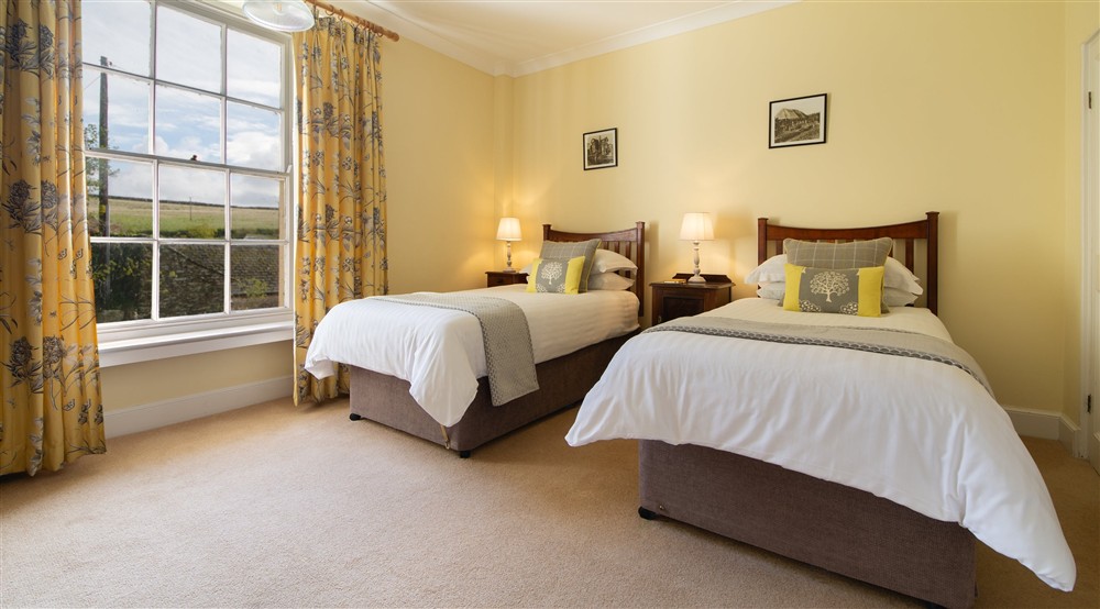 Twin bedroom (photo 2) at Higher Brownstone Farm in Nr Kingswear, Devon