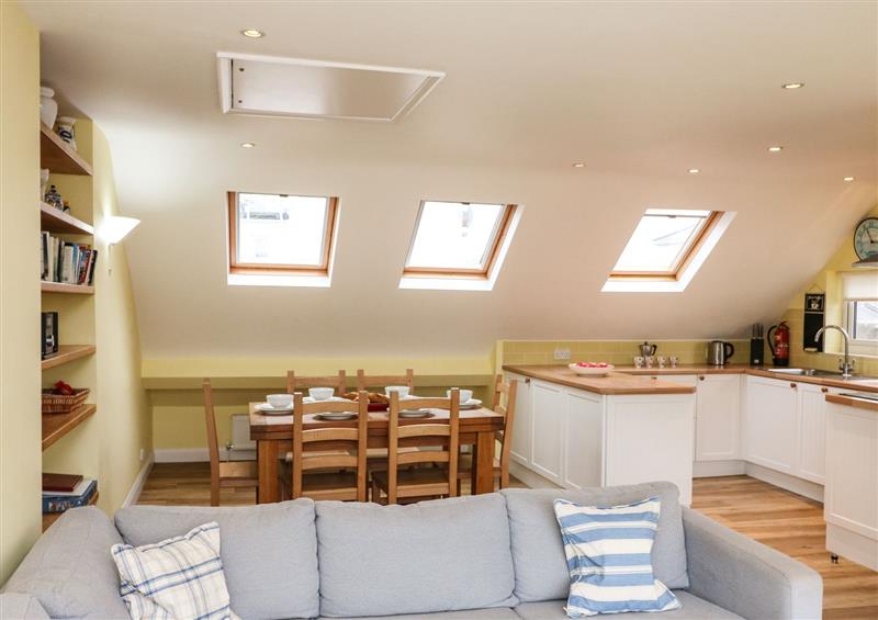 Enjoy the living room at Higher Cliftonville, Salcombe