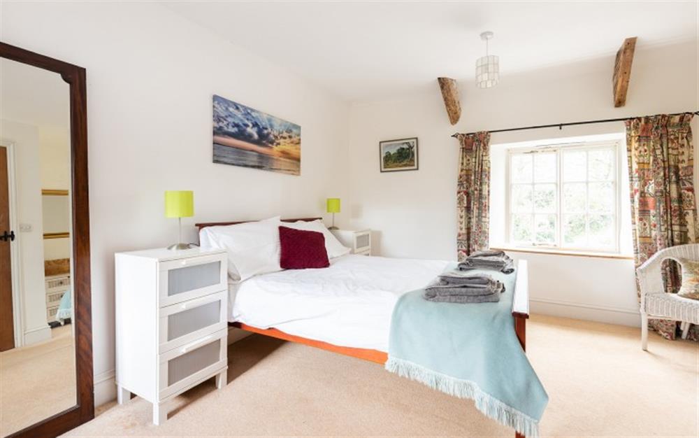 Another look at the double bedroom.  at Higher Cotterbury Cottage in Blackawton