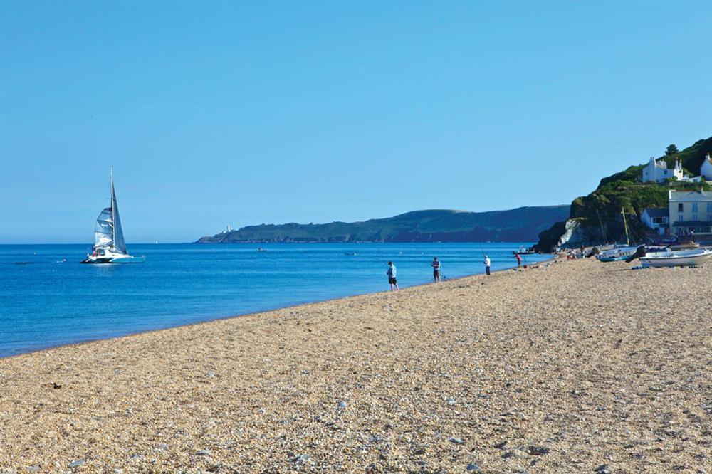 Slapton Sands beach is just a short drive from the property at Higher Hill Barn in , Nr Kingsbridge