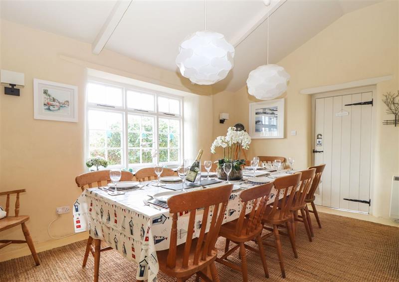 Dining room at Higher Hill House, Crackington Haven